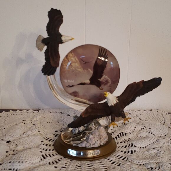 Vtg 2004 Bradford Exchange "Mountain Gliders" by Ted Blaylock Majestic Flights - Picture 1 of 8